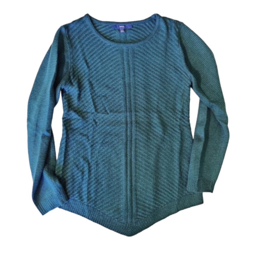 Turquoise Blue Apt 9. Knit Sweater Size Small